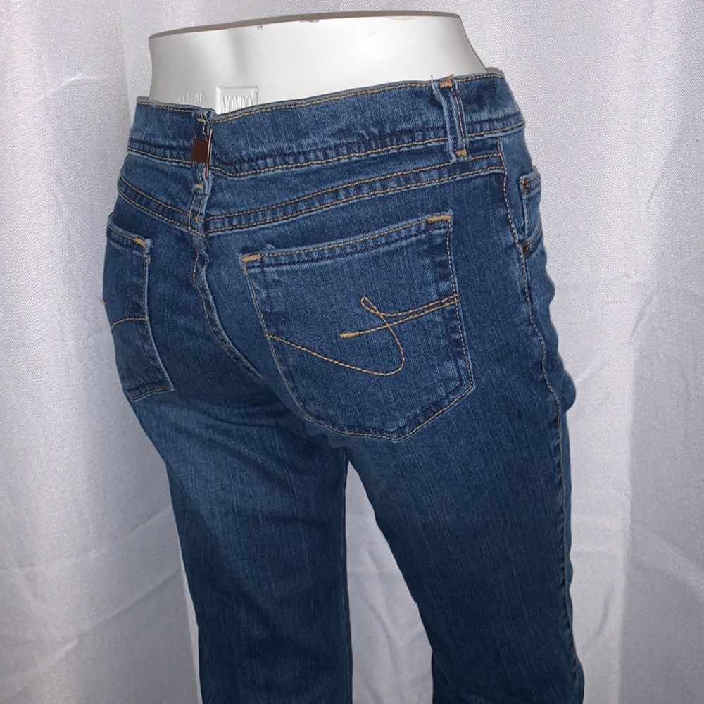 Vintage Blue Flare Wide Leg Jeans - Picture 7 of 16